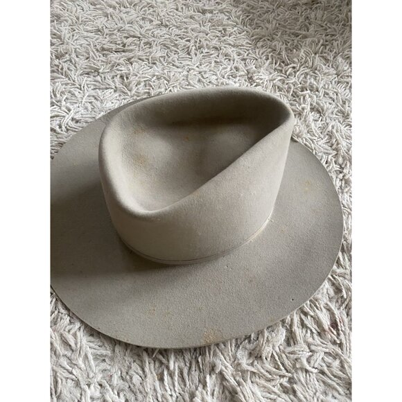 Vintage Stetson John B. Open Road 4X Beaver xxxx Felt Hat 6 3/4 Cowboy Western - Picture 5 of 16
